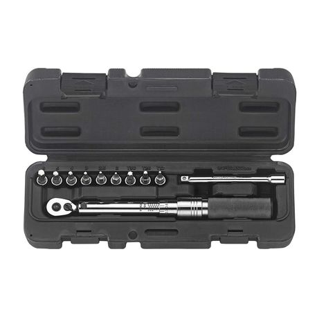 Cofre llave dinamométrica telescopica plata 221 mm