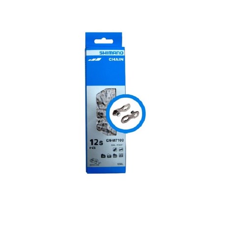 Cadena Shimano CN-M7100 HG de 12 velocidades...