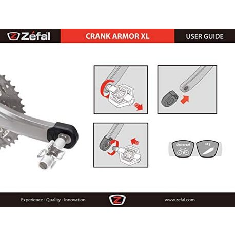 Protector Xl Zefal para biela negro