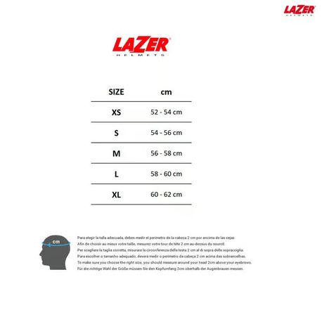 Casco Lazer Carretera Tonic KC