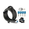 Candado Giant Superlock Flex espiral llave 12