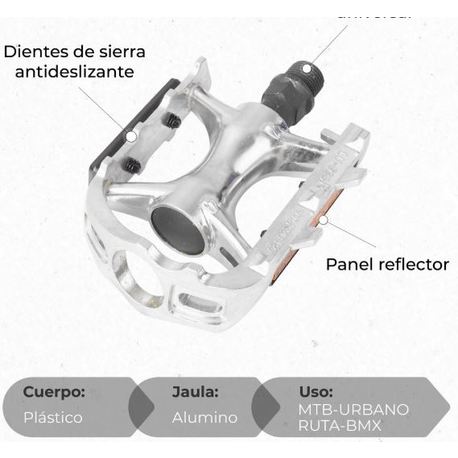 Pedales Wellgo mtb alu 935 af